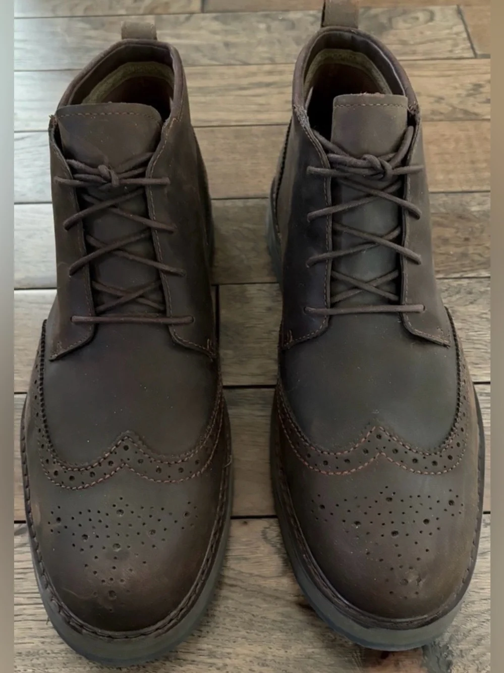 Timberland A1SVF Squall Canyon Mens Lace Up Chukka Boot in Dark Brown size 11